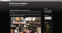 Desktop Screenshot of blog.patrickmeenan.com